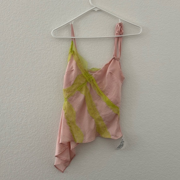 NWT top shop asymmetrical tank top - Picture 4 of 7